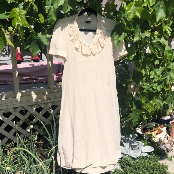 Theory Dresses & Skirts - Theory silk midi dress size 6